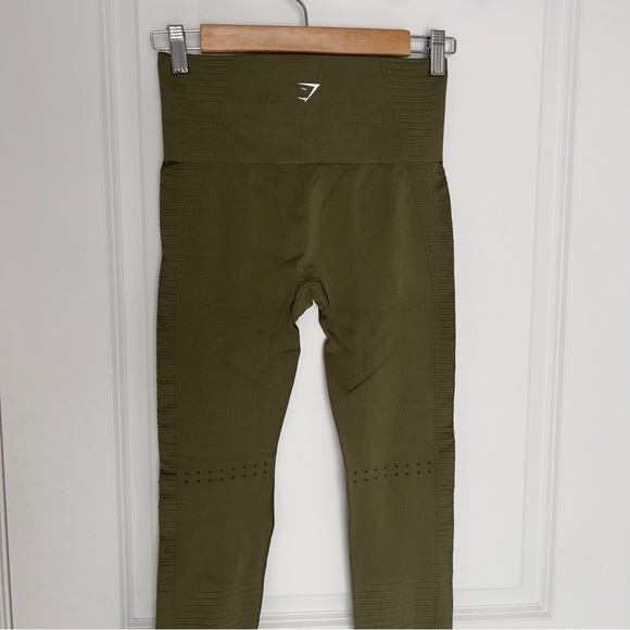 Gymshark Olive Leggings - Picture 10 of 12